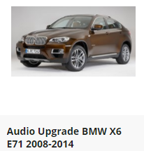 BMW X6 E71 2008-2014