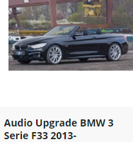 BMW 3 Serie F33 2013-